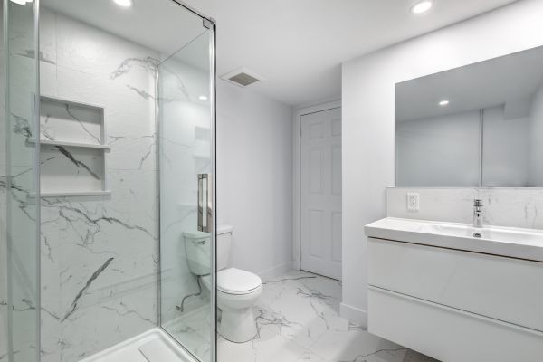 Basement Bathroom Construction in Eagle