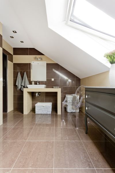 Attic Bathroom Installation in Eagle