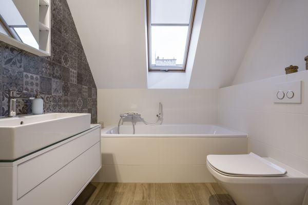 Attic Bathroom Construction in Eagle